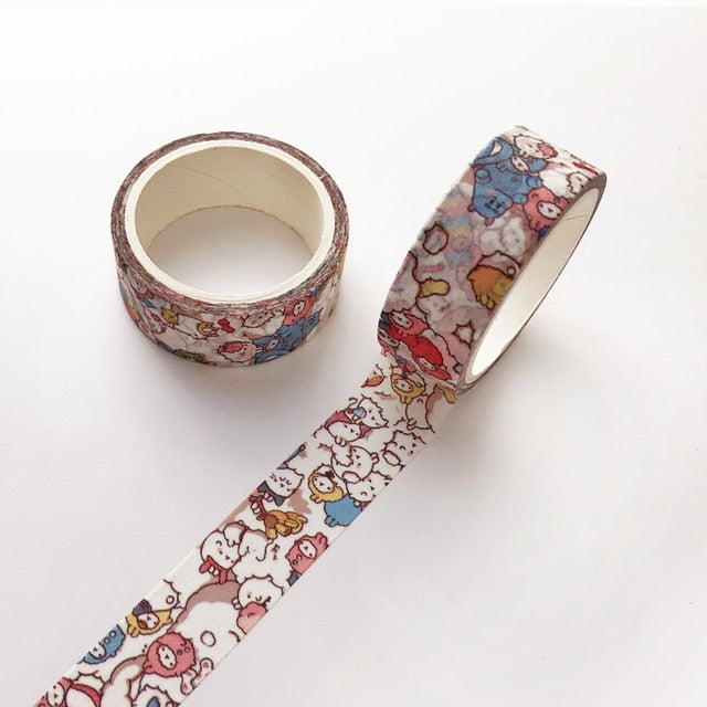Kawaii Cartoon Decoration Tape Paper