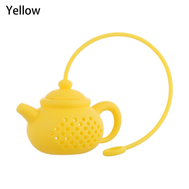 Teapot-Shape Infuser Strainer Silicone Tea Bag