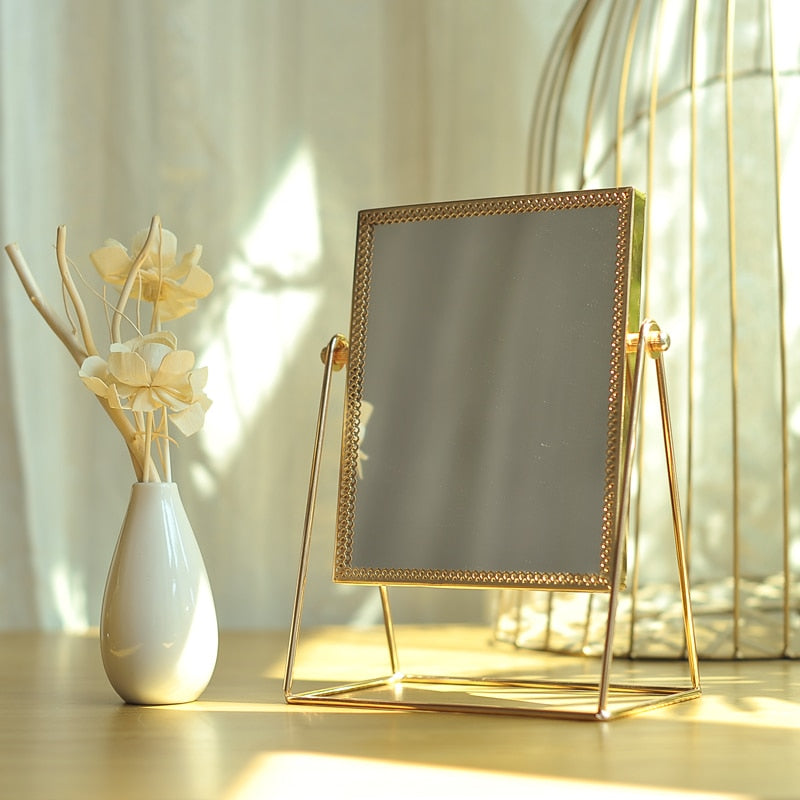 Makeup Mirror Light Luxury Dormitory