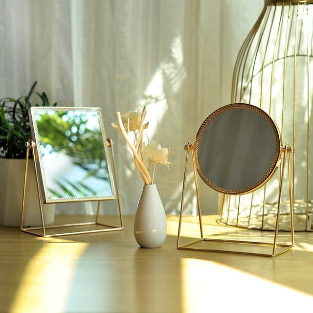Makeup Mirror Light Luxury Dormitory