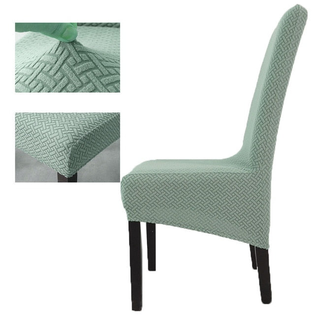 Jacquard Elastic Chair Covers Spandex