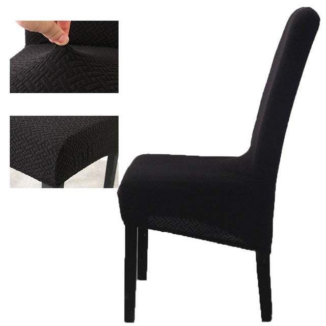 Jacquard Elastic Chair Covers Spandex