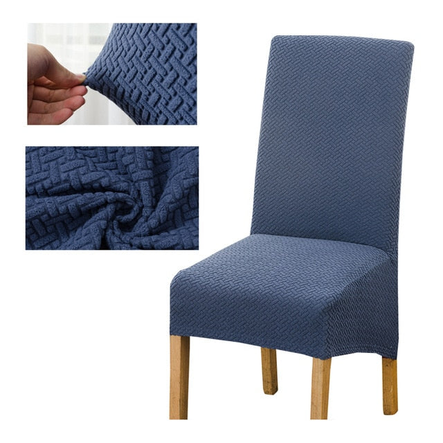 Jacquard Elastic Chair Covers Spandex