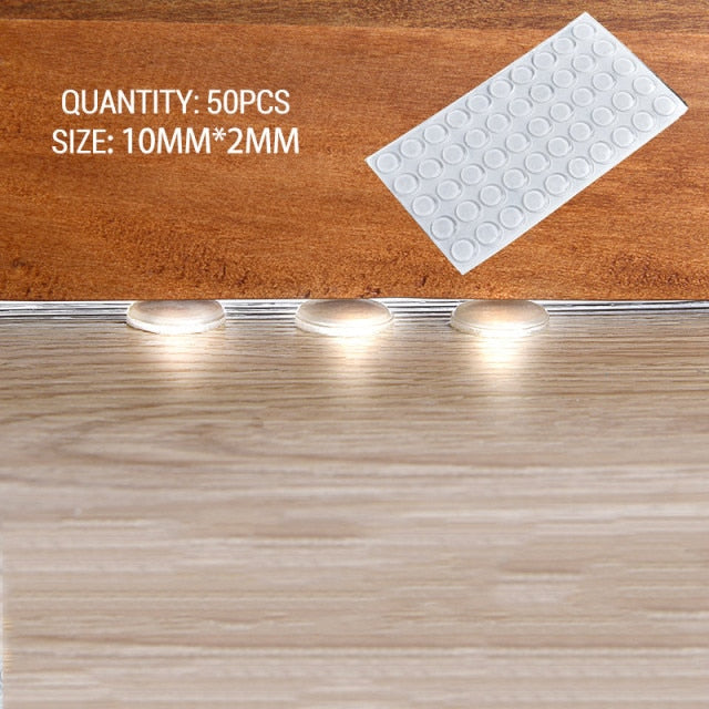 Door Stops Self adhesive Silicone Rubber Pads