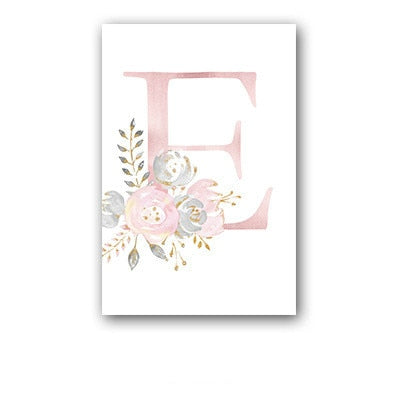 26 English Letters Painting Wall Painting