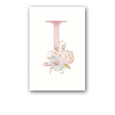 26 English Letters Painting Wall Painting