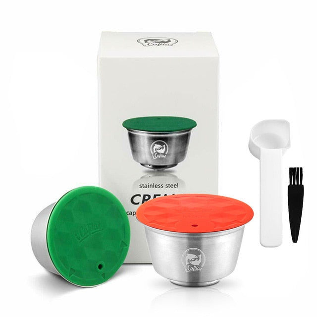 Reusable Coffee Capsule Lid Tamper