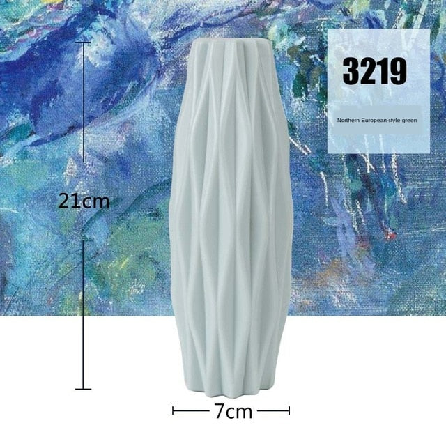 Flower Vases Origami Plastic Style