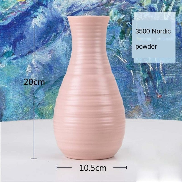 Flower Vases Origami Plastic Style