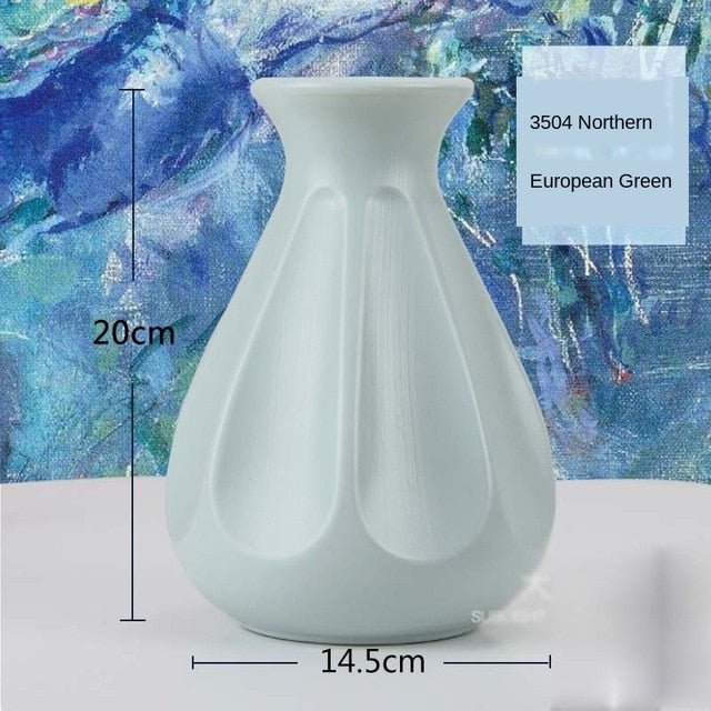 Flower Vases Origami Plastic Style