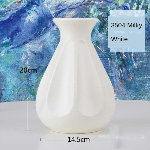 Flower Vases Origami Plastic Style