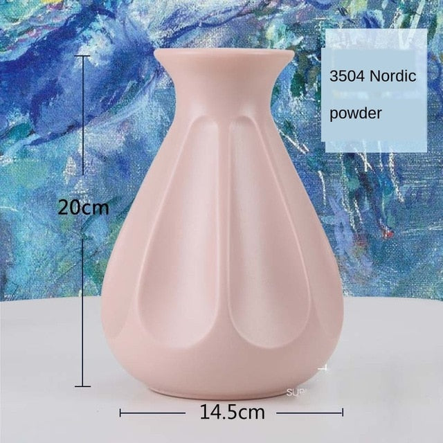 Flower Vases Origami Plastic Style
