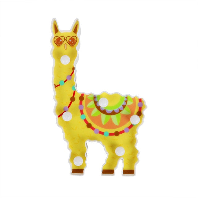 3D unicorn LED light for home decor