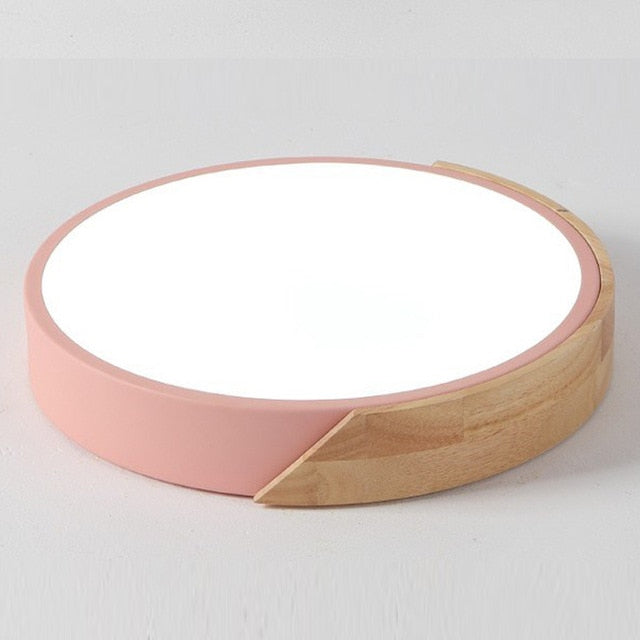 Round Multicolor LED Ceiling Light Modern Lamp