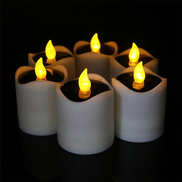 Waterproof LED Candle Light Electronic LED Tea Light Candles Flame Light