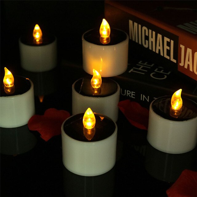 Waterproof LED Candle Light Electronic LED Tea Light Candles Flame Light