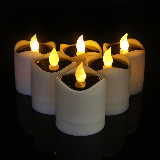 Waterproof LED Candle Light Electronic LED Tea Light Candles Flame Light