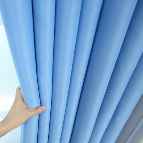 Solid Color Curtains for the kitchen Blinds Modern