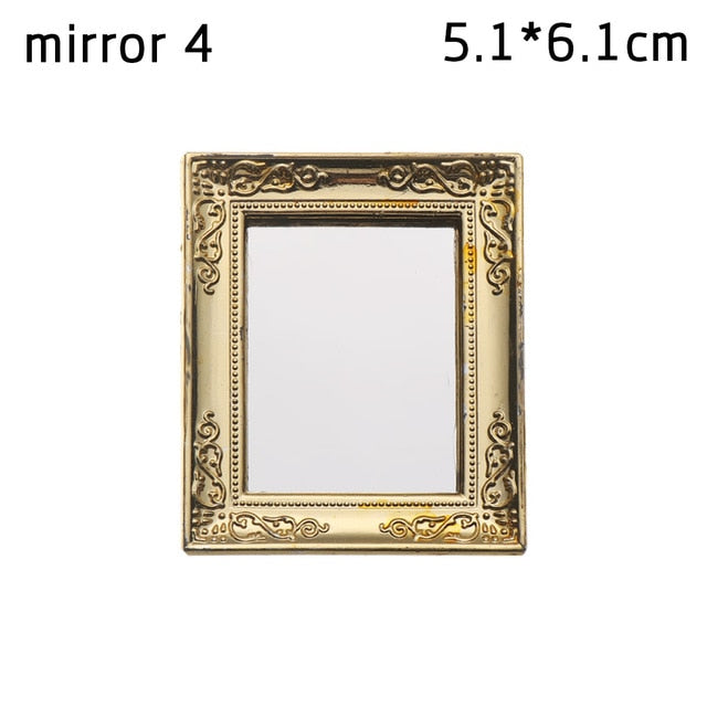 Scale Photo Frames Retro Mirror