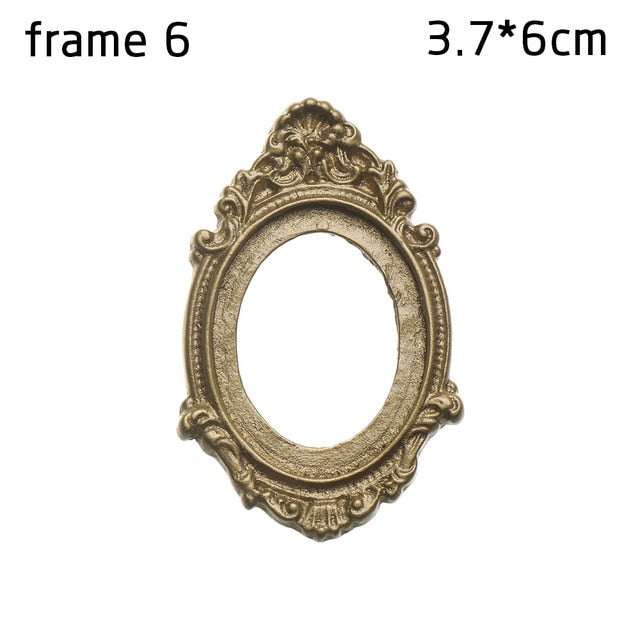 Scale Photo Frames Retro Mirror