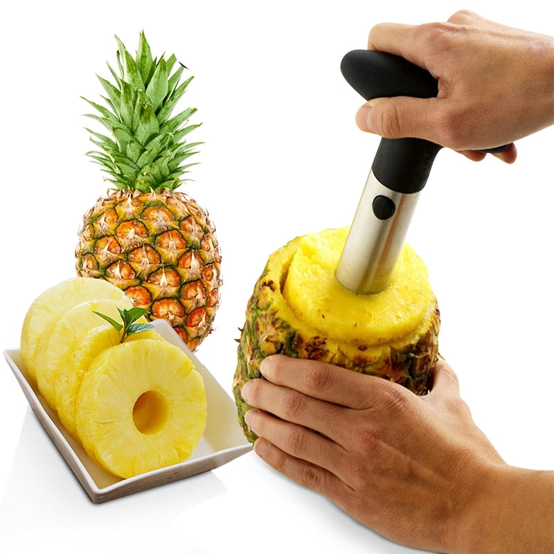 1 Piece Stainless Steel Pineapple Peeler