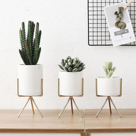Home Fashion Style Ceramic Flower Pot