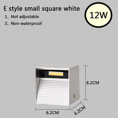 Simple LED Wall Lamp Courtyard Porch