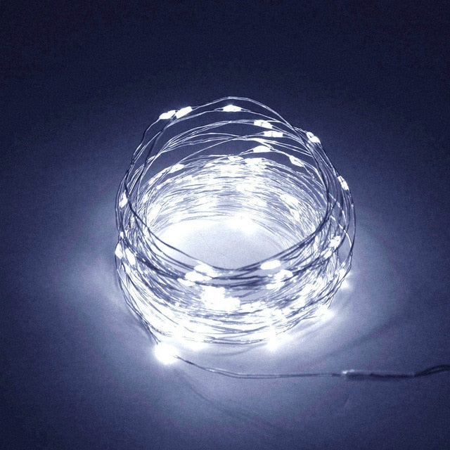 8 Modes Outdoor Solar String Fairy Lights for Garden Street