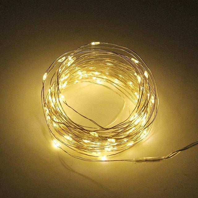 8 Modes Outdoor Solar String Fairy Lights for Garden Street