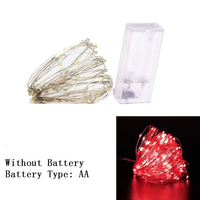 Copper Wire LED String Lights