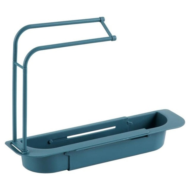 Telescopic Sink Shelf Drain Rack