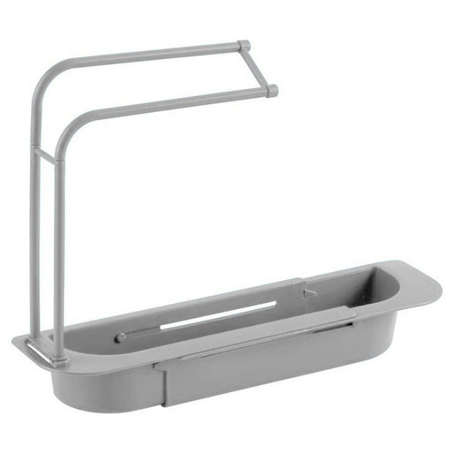 Telescopic Sink Shelf Drain Rack