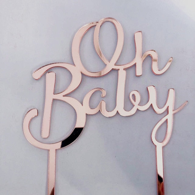 Birthday Cake Topper Acrylic theme Decoration