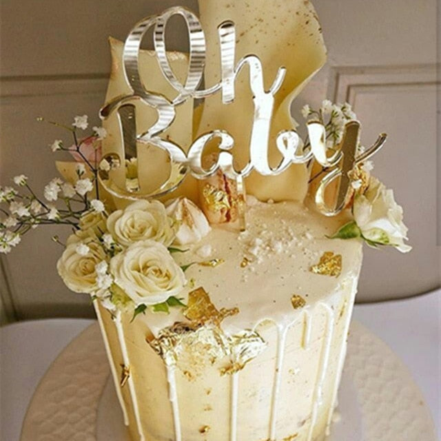 Birthday Cake Topper Acrylic theme Decoration