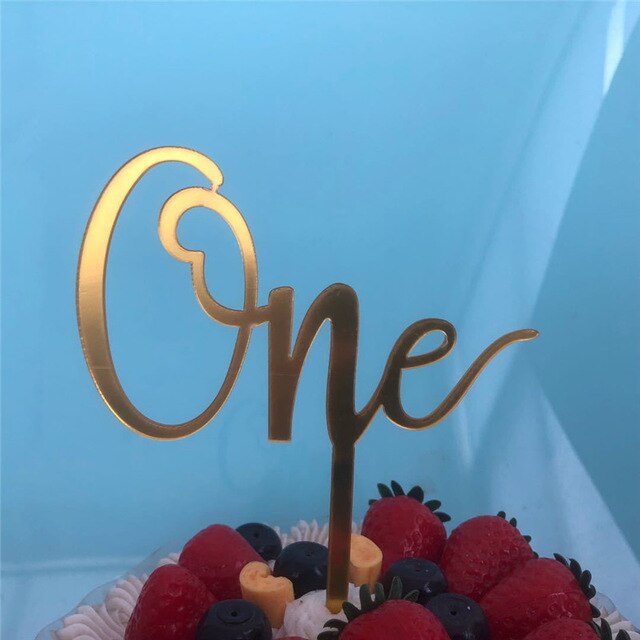 Birthday Cake Topper Acrylic theme Decoration