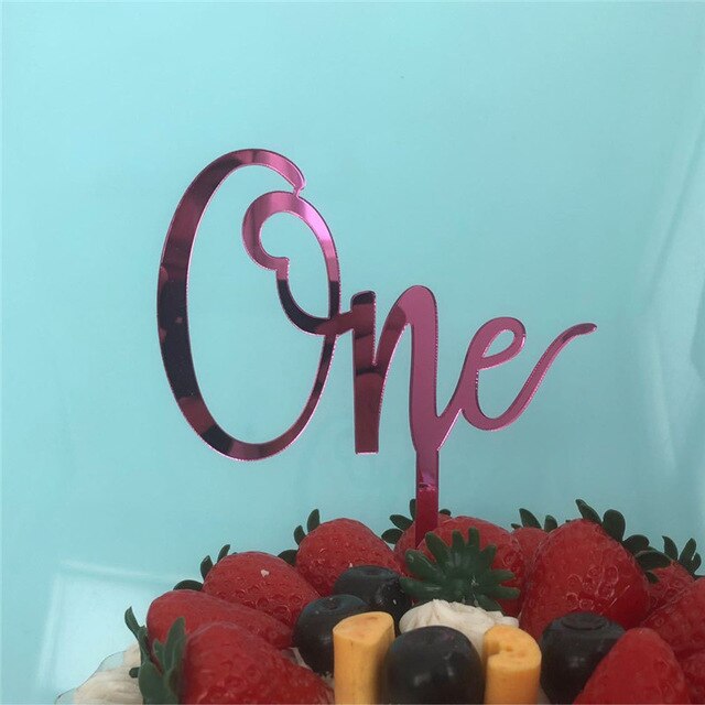 Birthday Cake Topper Acrylic theme Decoration
