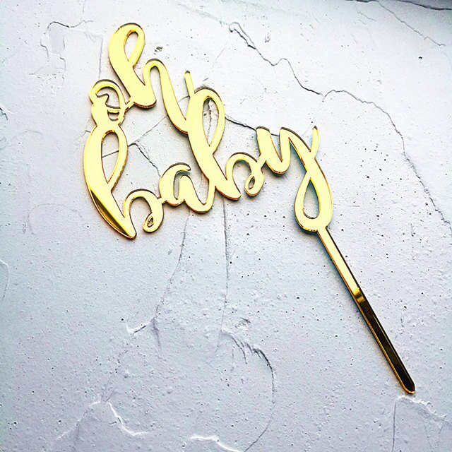 Birthday Cake Topper Acrylic theme Decoration