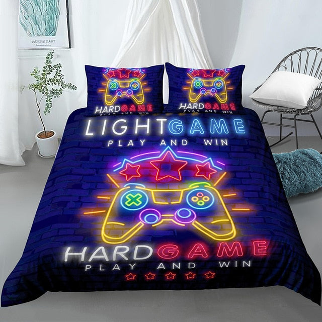 Gamepad Bedding Set Comforter Cover