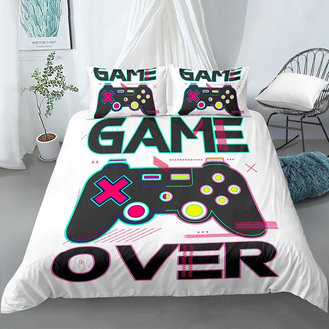 Gamepad Bedding Set Comforter Cover