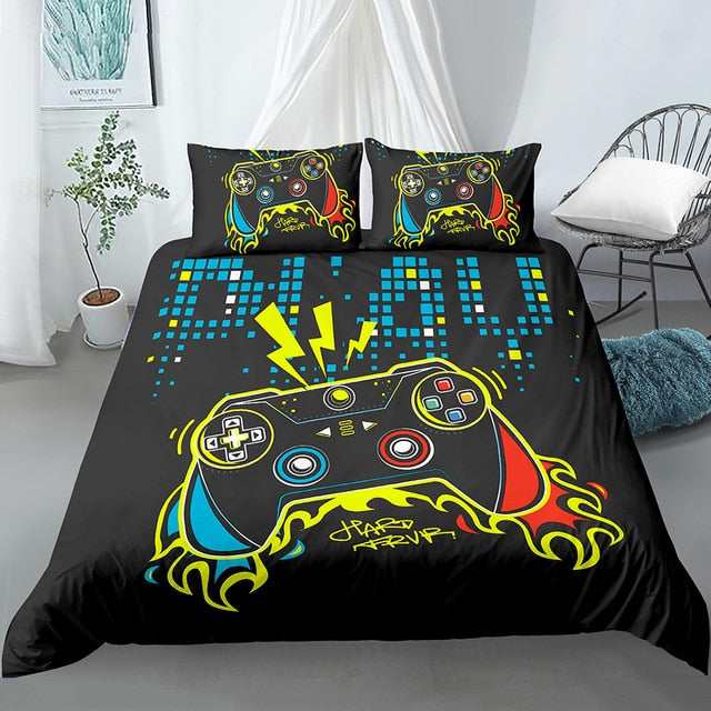 Gamepad Bedding Set Comforter Cover