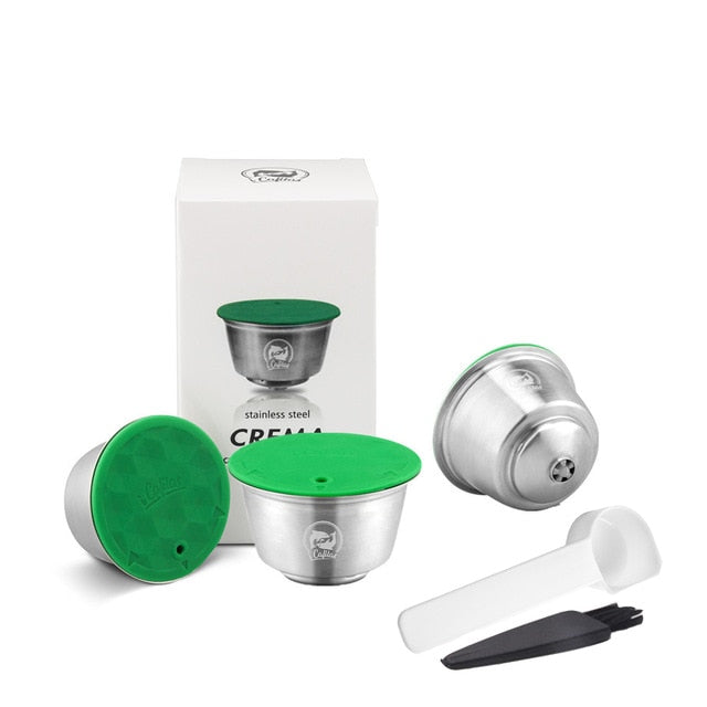 Reusable Coffee Capsule Lid Tamper