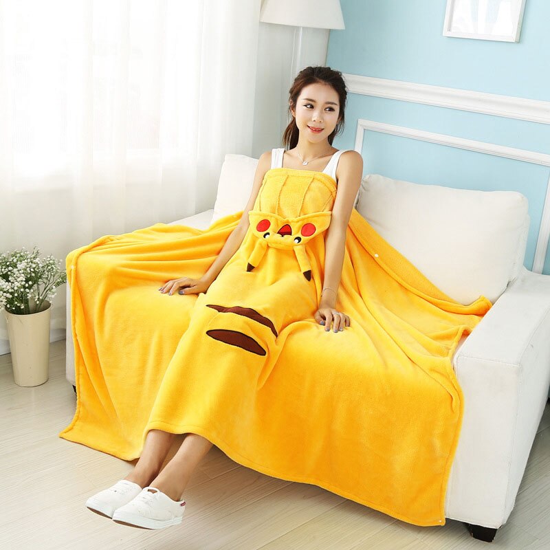 Wearable Blanket Coral Velvet