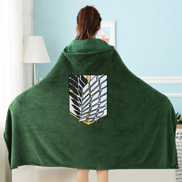 Wearable Blanket Coral Velvet