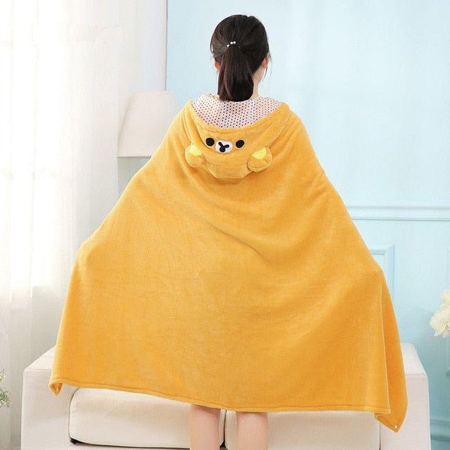 Wearable Blanket Coral Velvet