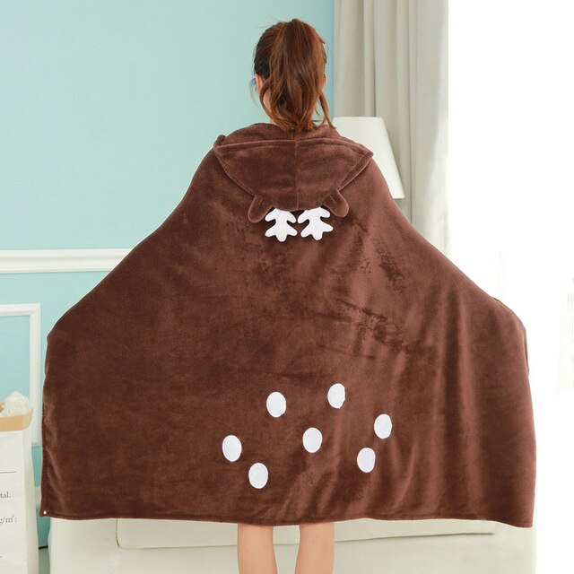Wearable Blanket Coral Velvet