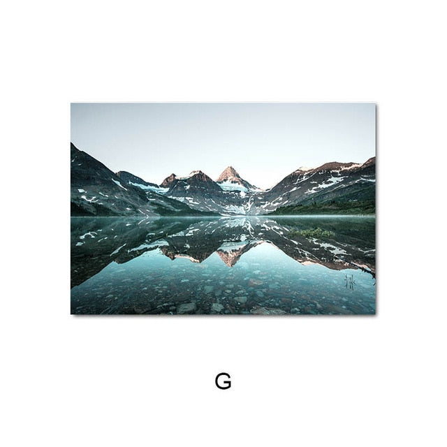 Nature Landscape Art Painting Wall Picture Home Decoration