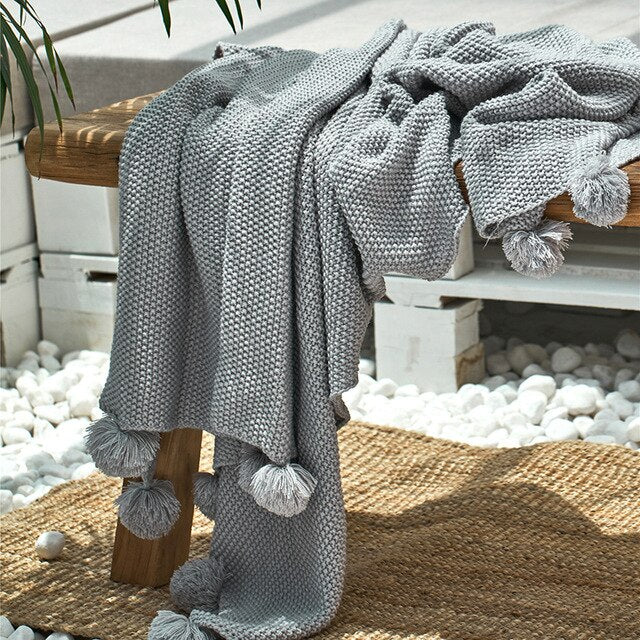 Delicate Needle Throw Blanket Throw
