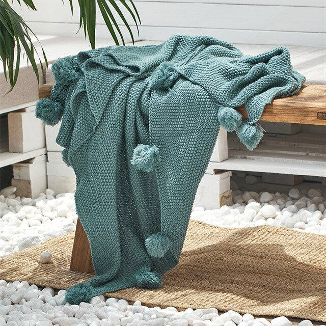 Delicate Needle Throw Blanket Throw