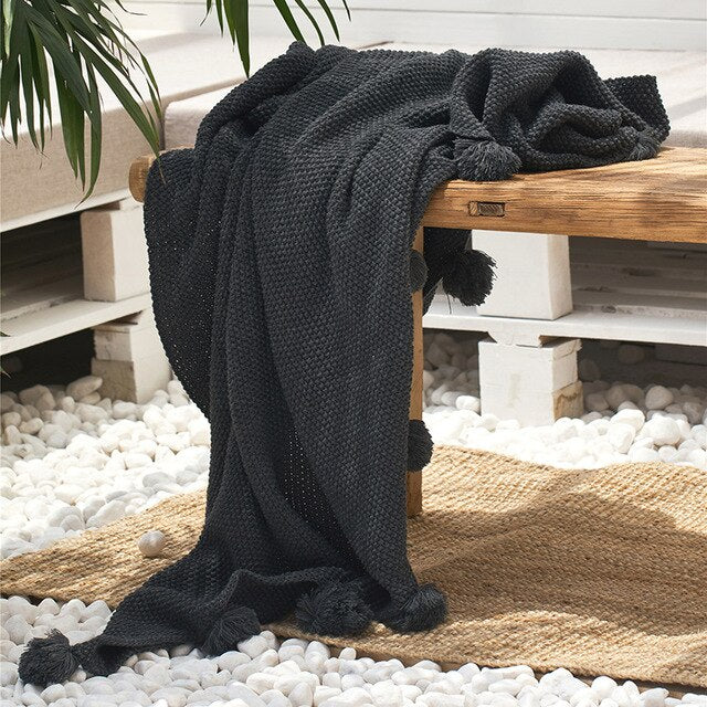 Delicate Needle Throw Blanket Throw
