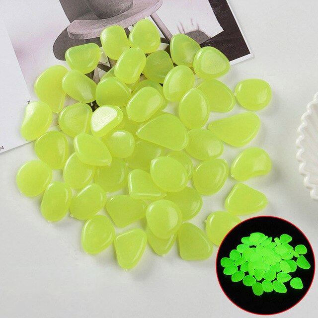 Pebble Rocks Aquarium Glow In The Dark